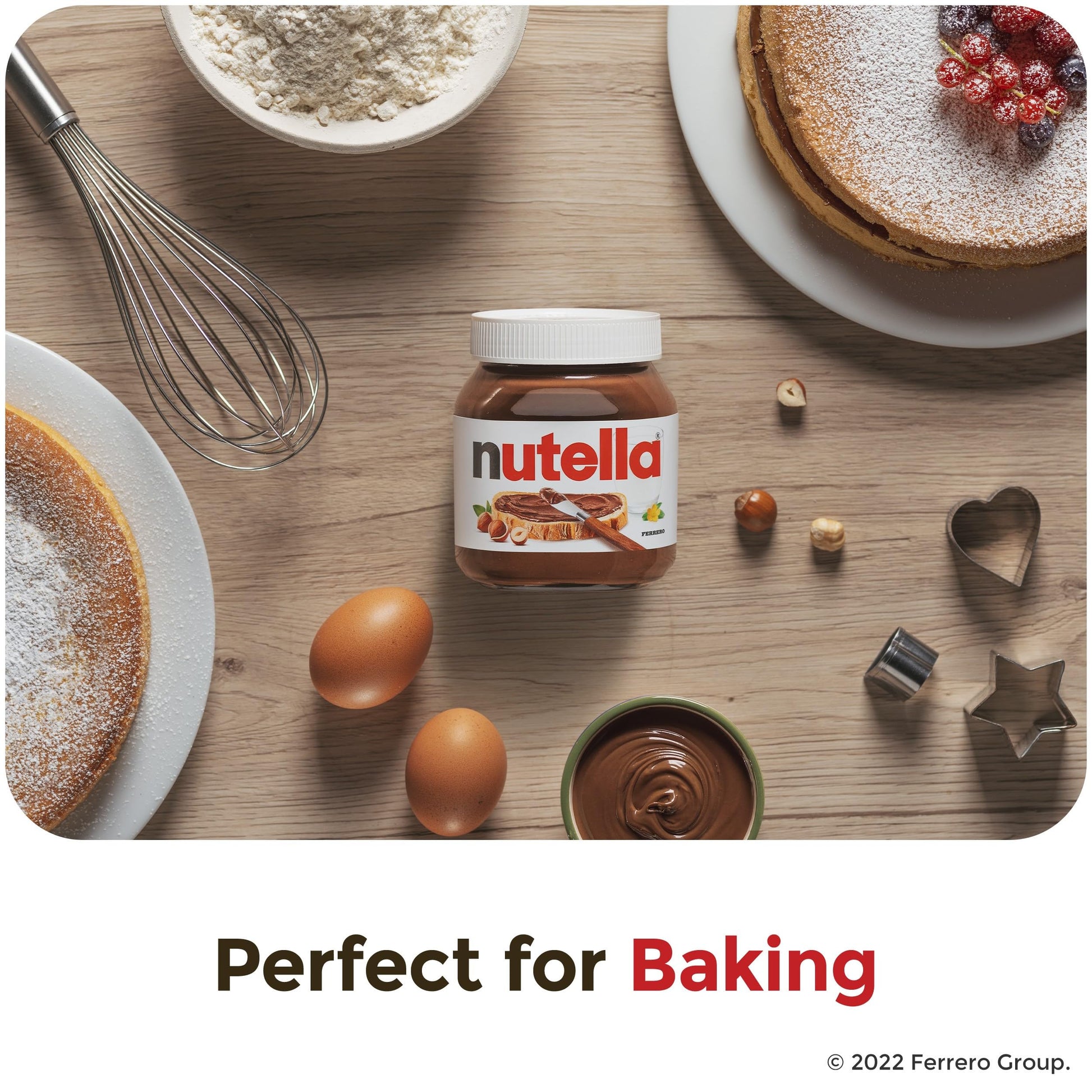 spreadable consistency suitable for bread, pancakes, waffles, crêpes, and fruit