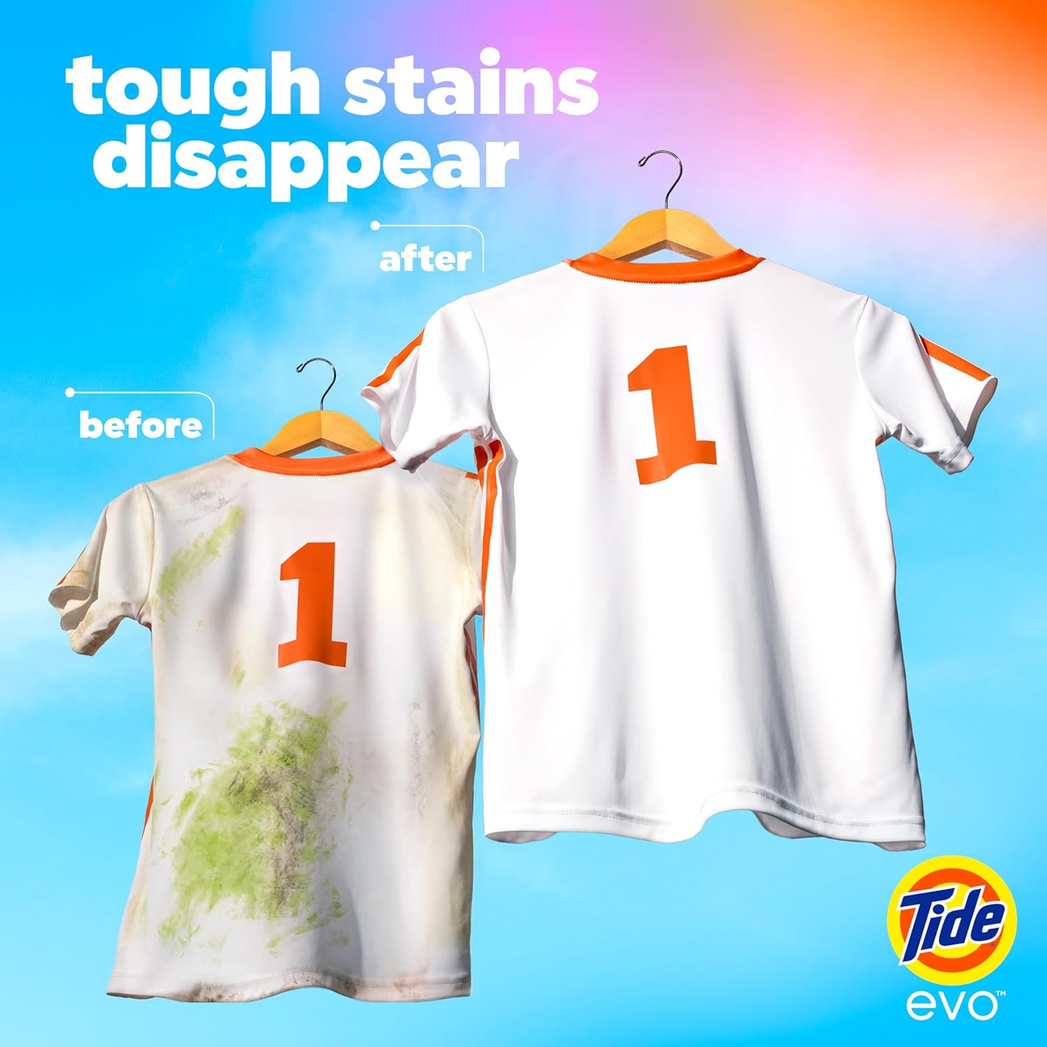 spring blast scent with 6 layers of cleaning action