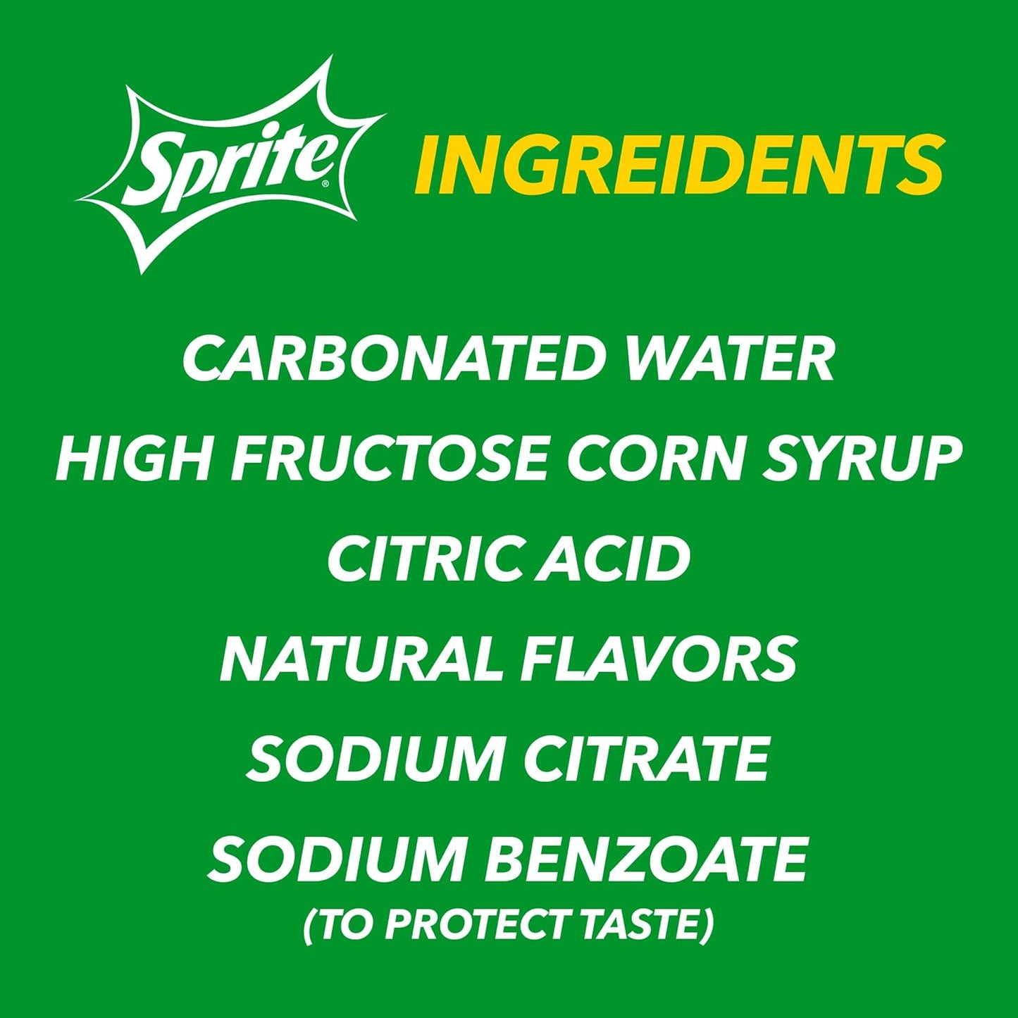 Sprite Zero Sugar – Caffeine-Free Zero Sugar Soda for Calorie-Conscious Drinkers, 12 oz, 12 Pack