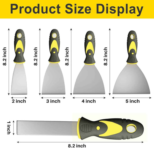 Putty Knife Set 5-Piece – Practical Housewarming Gift for New Homeowners and DIY Beginners