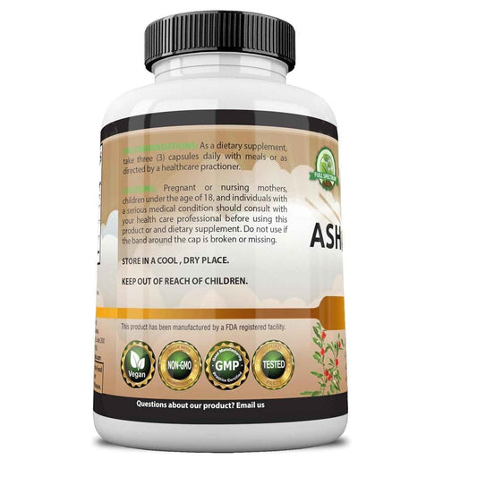 NaturaLife Labs Organic Ashwagandha 2100 mg – Thoughtful Wellness Gift for Her on Birthdays and Holidays