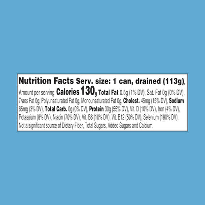 StarKist Selects No Salt Added Chunk White Albacore Tuna in Water - 4.5 oz Can for Desk Lunch and Office Meal Prep