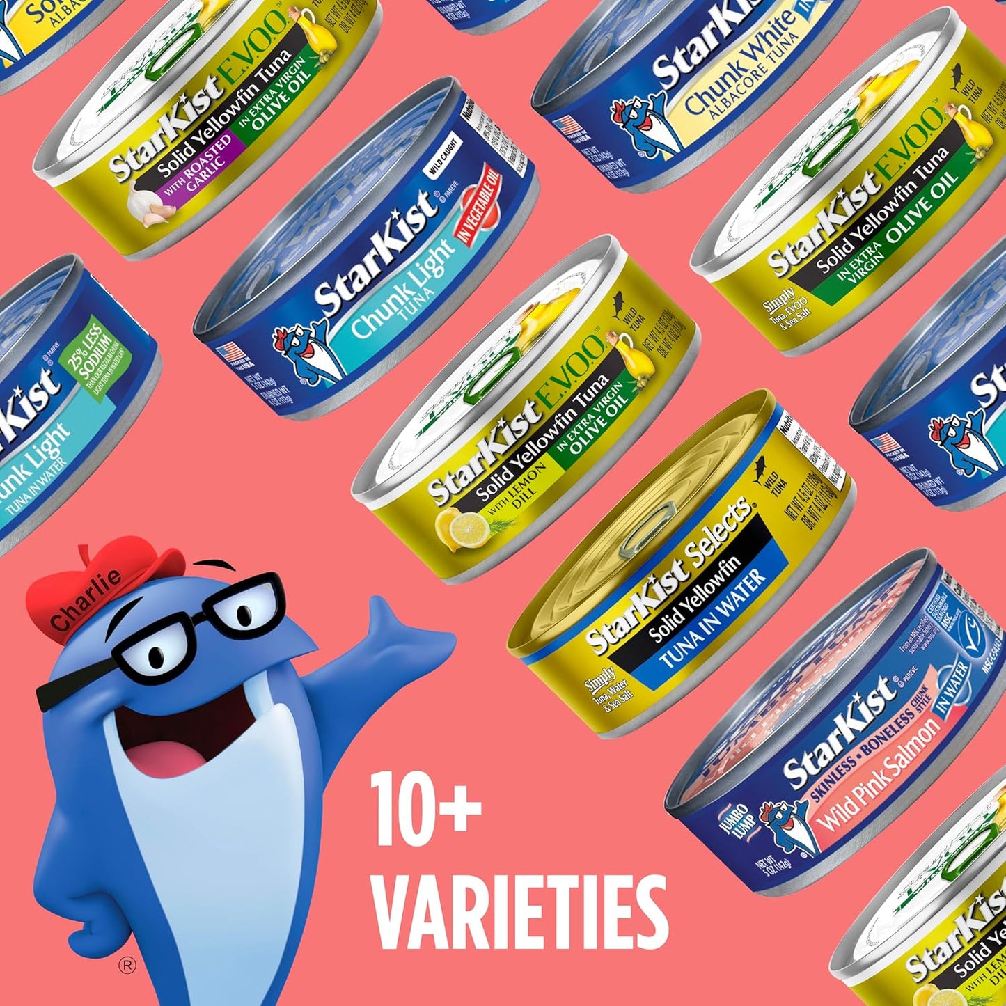 StarKist Wild Pink Salmon - Skinless, Boneless - 5 oz Can | Ready-to-Eat Office Lunch for Busy Work-From-Home Professionals