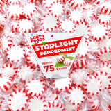 Starlight Peppermint Mints – Family Safe Individually Wrapped Candy for Kids' Lunchboxes and Snack Drawers, 1 lb