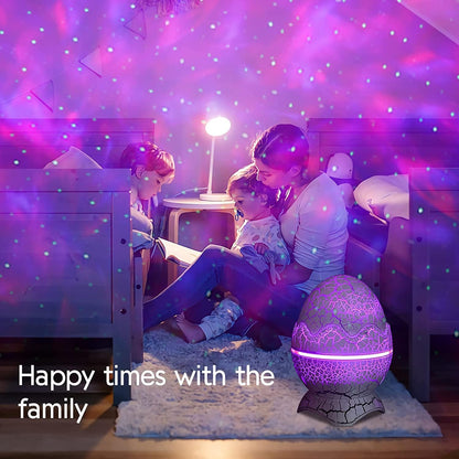 Starlux Galaxy Projector for Kids Bedroom – Cool-to-Touch Dinosaur Night Light with Auto Shutoff Timer