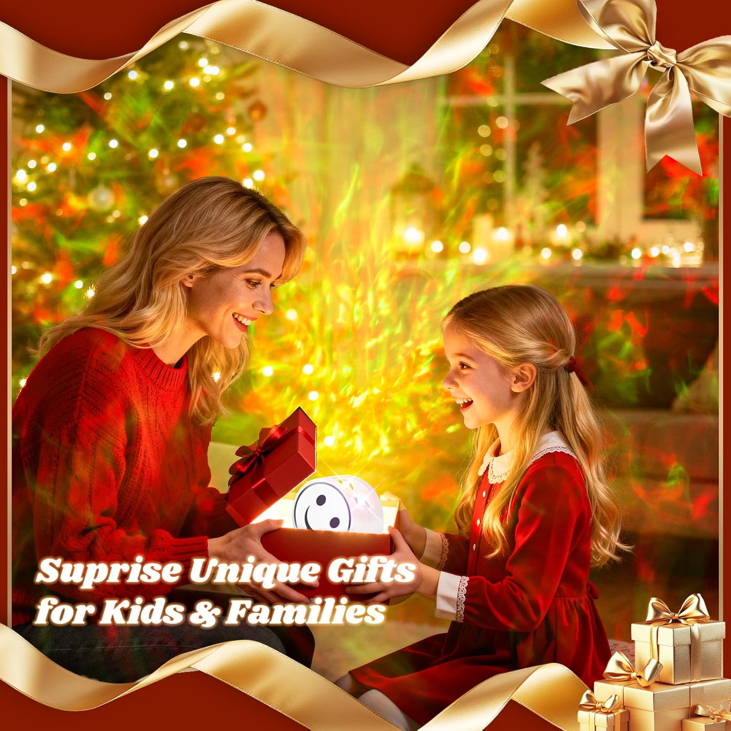 StarryGlow Nebula Lamp – Night Light Projector for Bedroom, Romantic Anniversary and Valentine's Day Gift for Couples