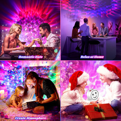 StarryGlow Nebula Lamp – Night Light Projector for Bedroom, Romantic Anniversary and Valentine's Day Gift for Couples