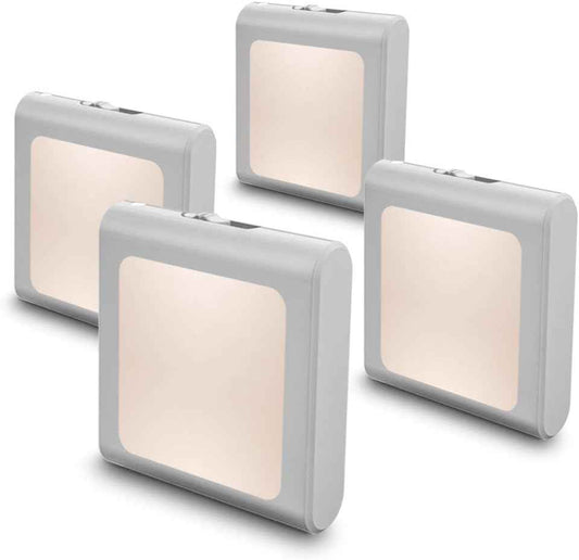 MAZ-TEK Dimmable Night Light for Kids Room – Warm White LED with Auto Sensor, Cool to the Touch