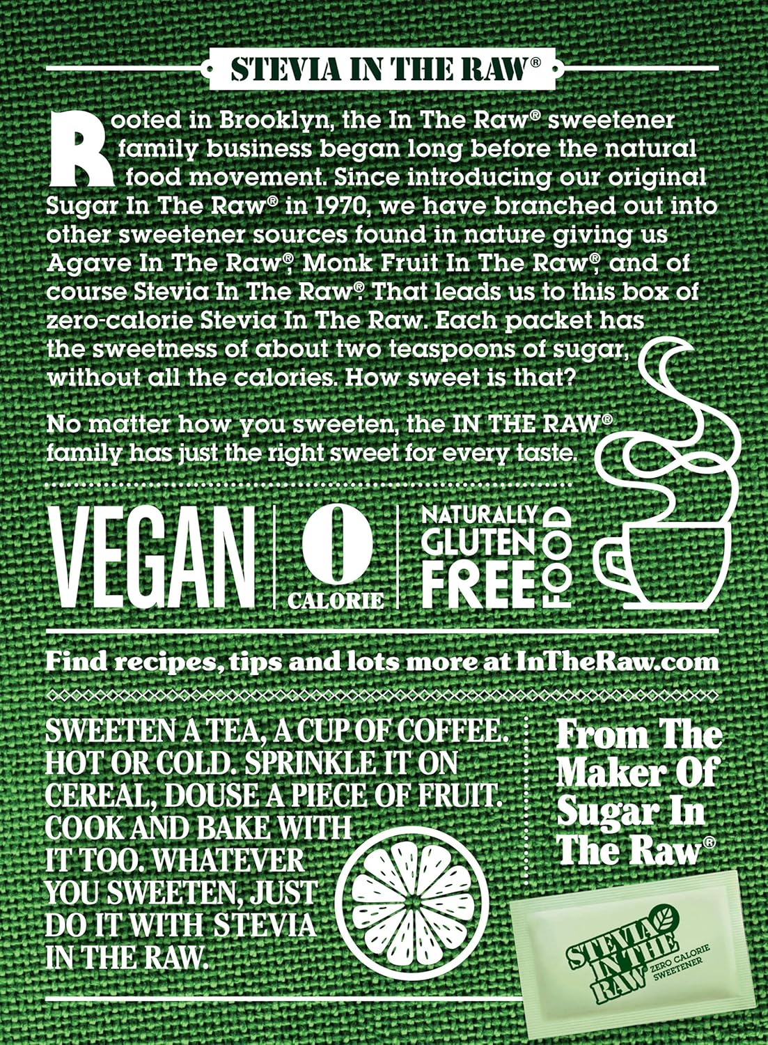 Stevia In The Raw Stevia Packets – Thoughtful Housewarming Gift for Health Conscious Hosts and Coffee Lovers