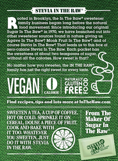 Stevia In The Raw Stevia Packets – Thoughtful Housewarming Gift for Health Conscious Hosts and Coffee Lovers