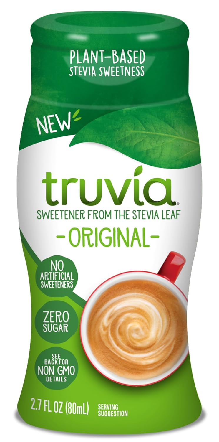 stevia leaf extract as the primary sweetening ingredient