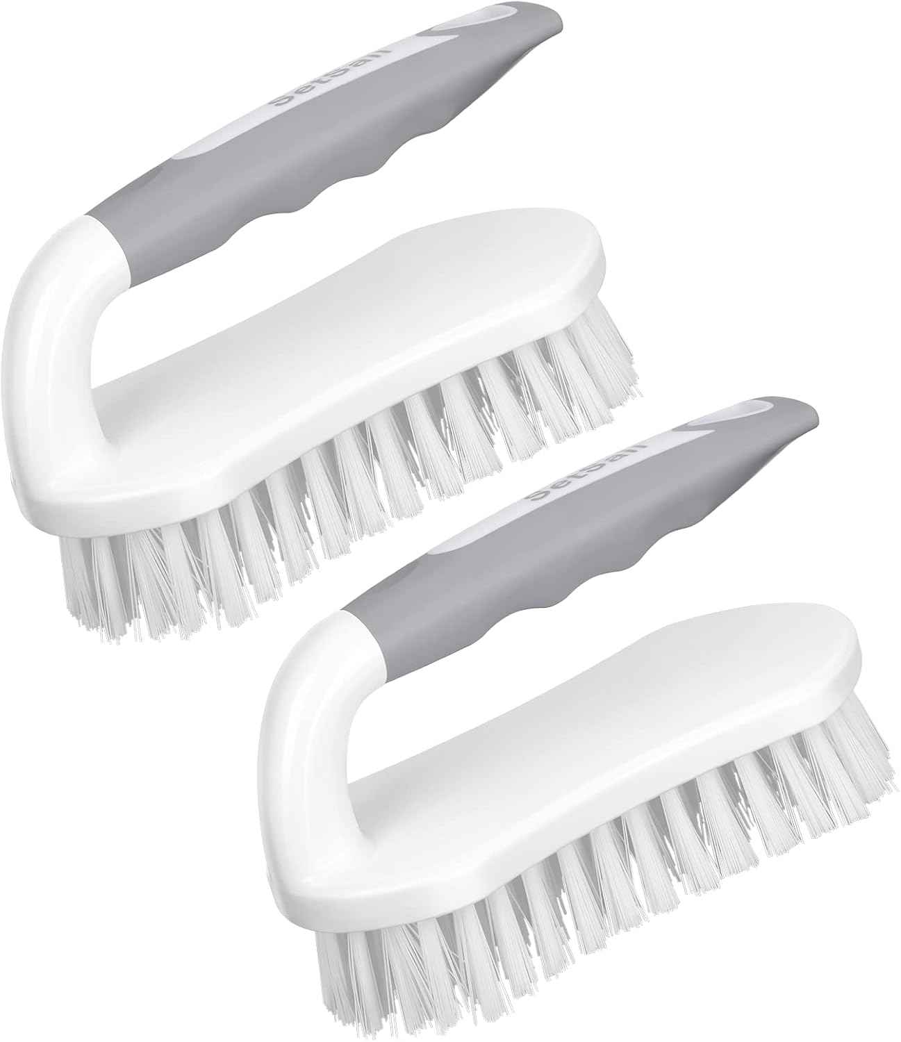 SetSail Scrub Brush – Non-Slip TPR Grip Brush Safe for Wet Hands in Shower and Tub