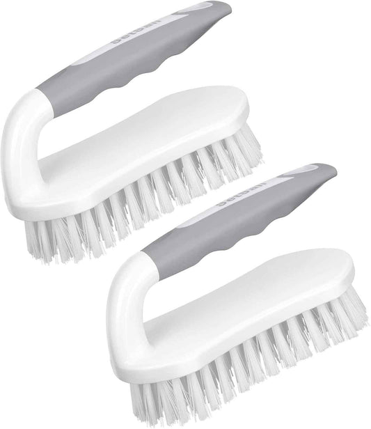 SetSail Scrub Brush – Non-Slip TPR Grip Brush Safe for Wet Hands in Shower and Tub