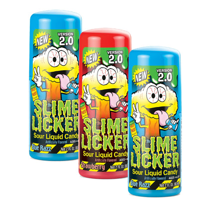 Strawberry and Blue Razz - Slime Licker 2.0 (Pack of 3)