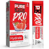 PURE KICK PRO Hydration Electrolyte Drink Mix – Sugar-Free Focus Hydration for Home Office and Long Workdays, Pineapple Coconut