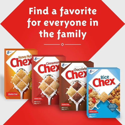 Strawberry Vanilla Chex Gluten Free Cereal – Better for You Breakfast Bowl with 13g Whole Grain per Serving