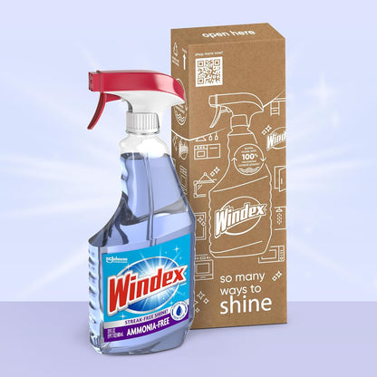 streak-free shine technology for clear, residue-free glass
