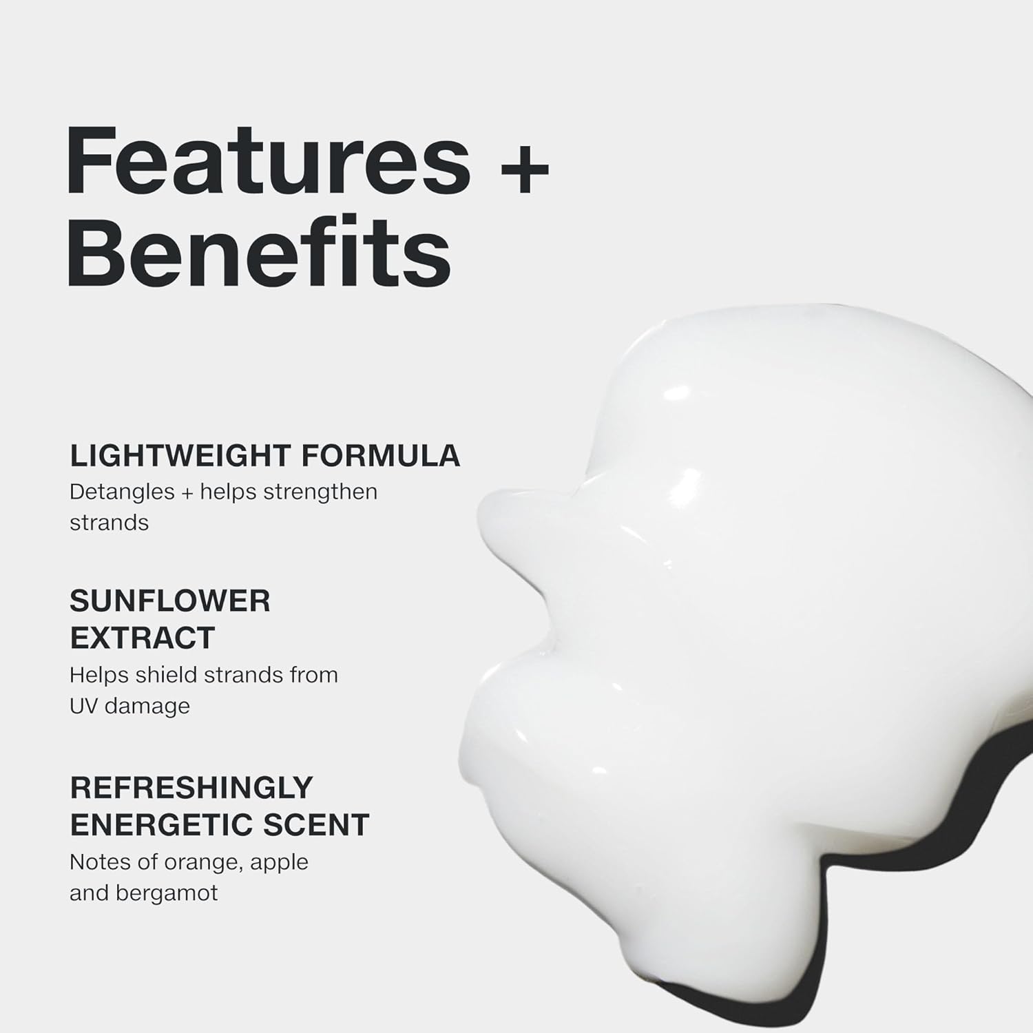 strengthening and detangling conditioning action in a single cream rinse