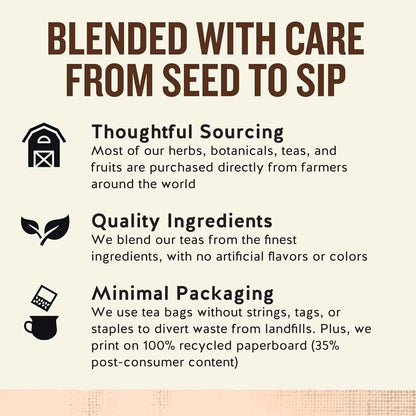Celestial Seasonings Herbal Tea Sampler – Heartfelt Housewarming Gift Basket Addition for New Homeowners