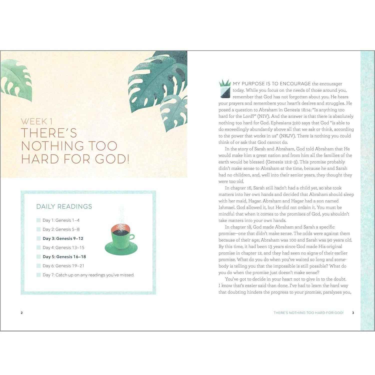 The Bible in 52 Weeks: A Yearlong Bible Study for Women – Structured 52-Week Plan to Read the Whole Bible on Schedule