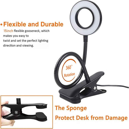 [Brand Name] Desk Reading Light – Back to School Gift for College Students, Clamp On Eye Care Lamp