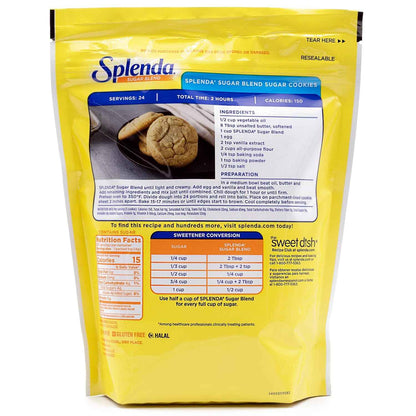 SPLENDA Sugar Blend for Baking – Lower Sugar Sweetener for Kids Birthday Treats and School Lunch Prep