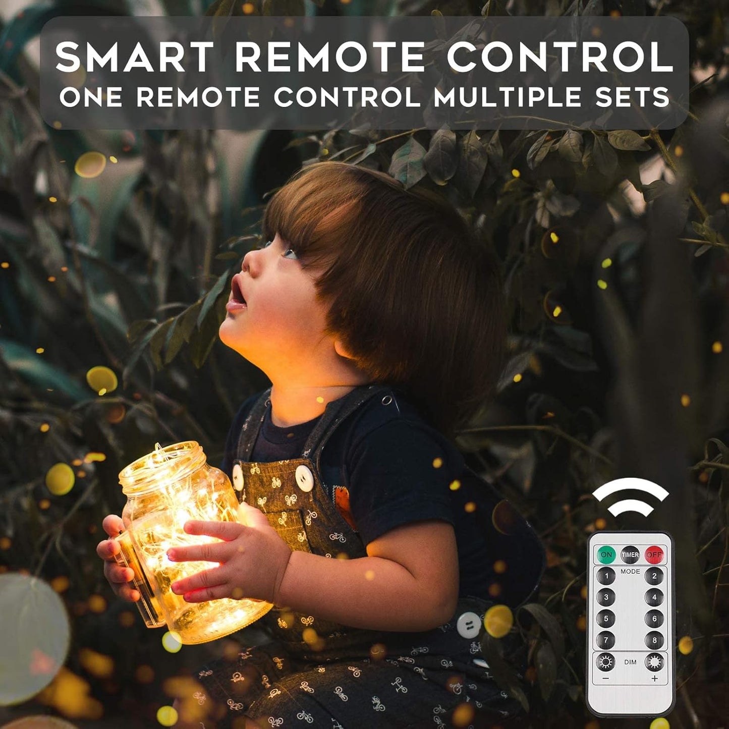 suddus Battery Fairy Lights – Thoughtful Birthday Gift for Her with Remote and Timer for Instant Ambiance