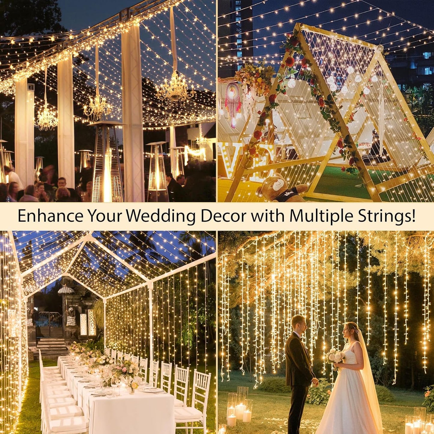 suddus Fairy Lights with Remote – Thoughtful Birthday Gift for Her, Cozy Bedroom String Lights 33ft 100 LED Warm White