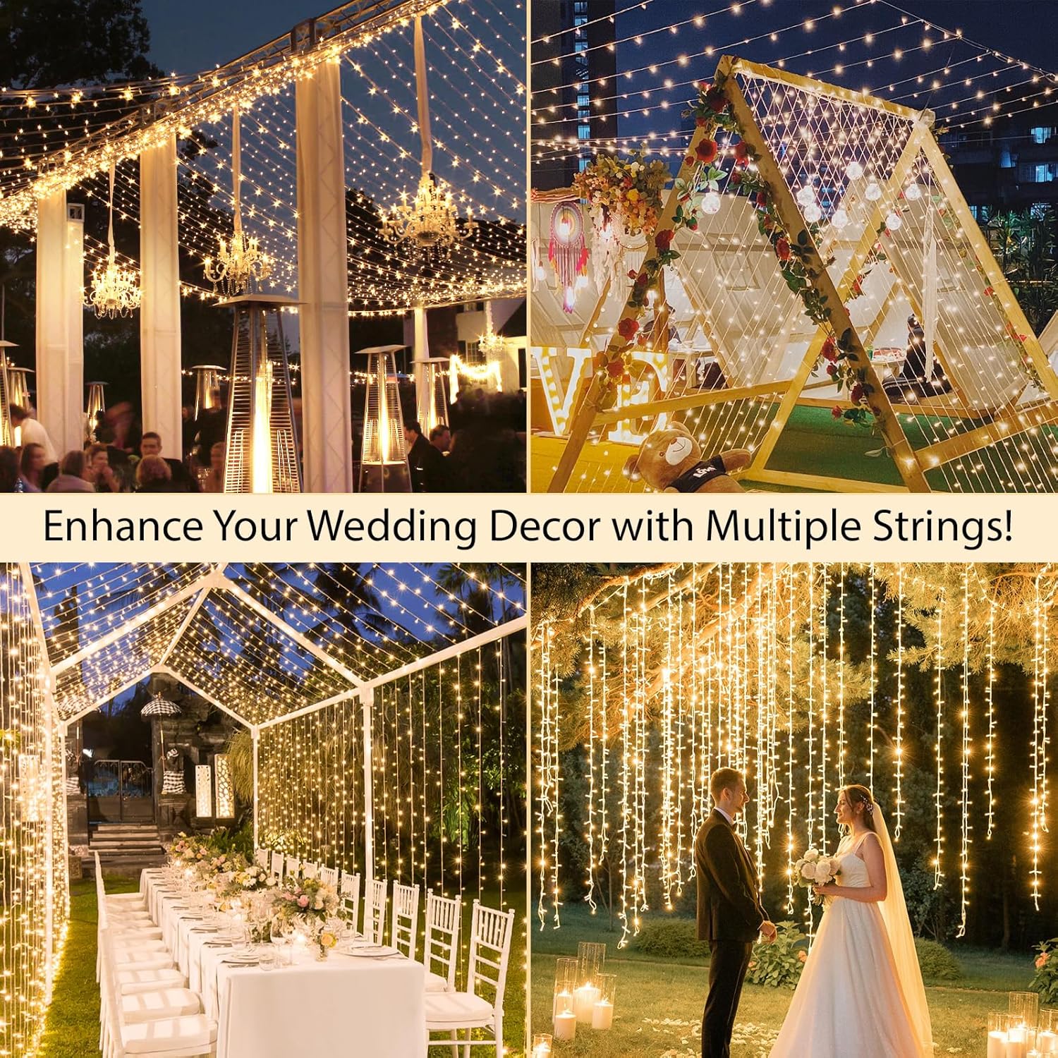 suddus Fairy Lights with Remote – Thoughtful Birthday Gift for Her, Cozy Bedroom String Lights 33ft 100 LED Warm White