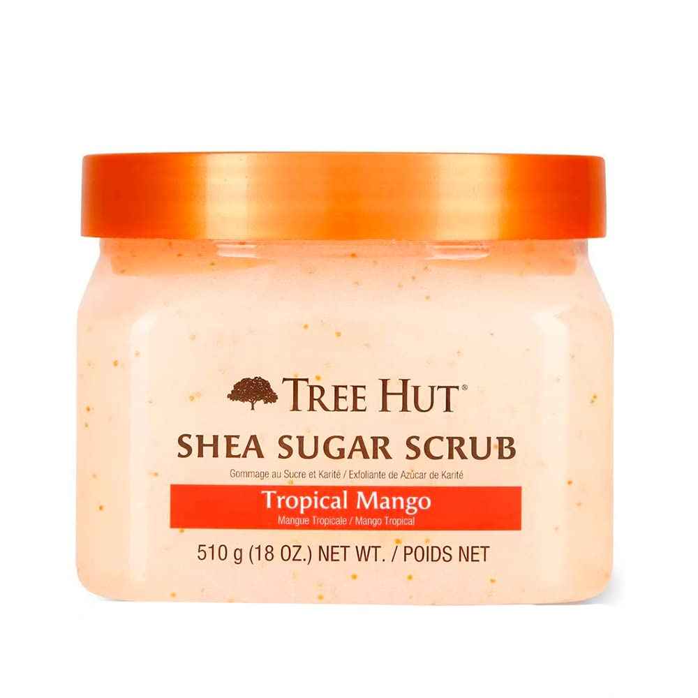 Tree Hut Tangerine Shea Sugar Scrub – Premium 18 oz Body Treatment for an Elevated At-Home Spa Experience