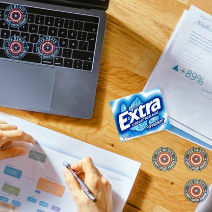 EXTRA Peppermint Sugar Free Chewing Gum Favorite Snack Care Package Gift for Teens