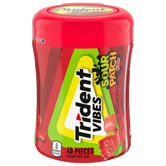 sugar-free formula sweetened with xylitol and sorbitol, 5 calories per piece