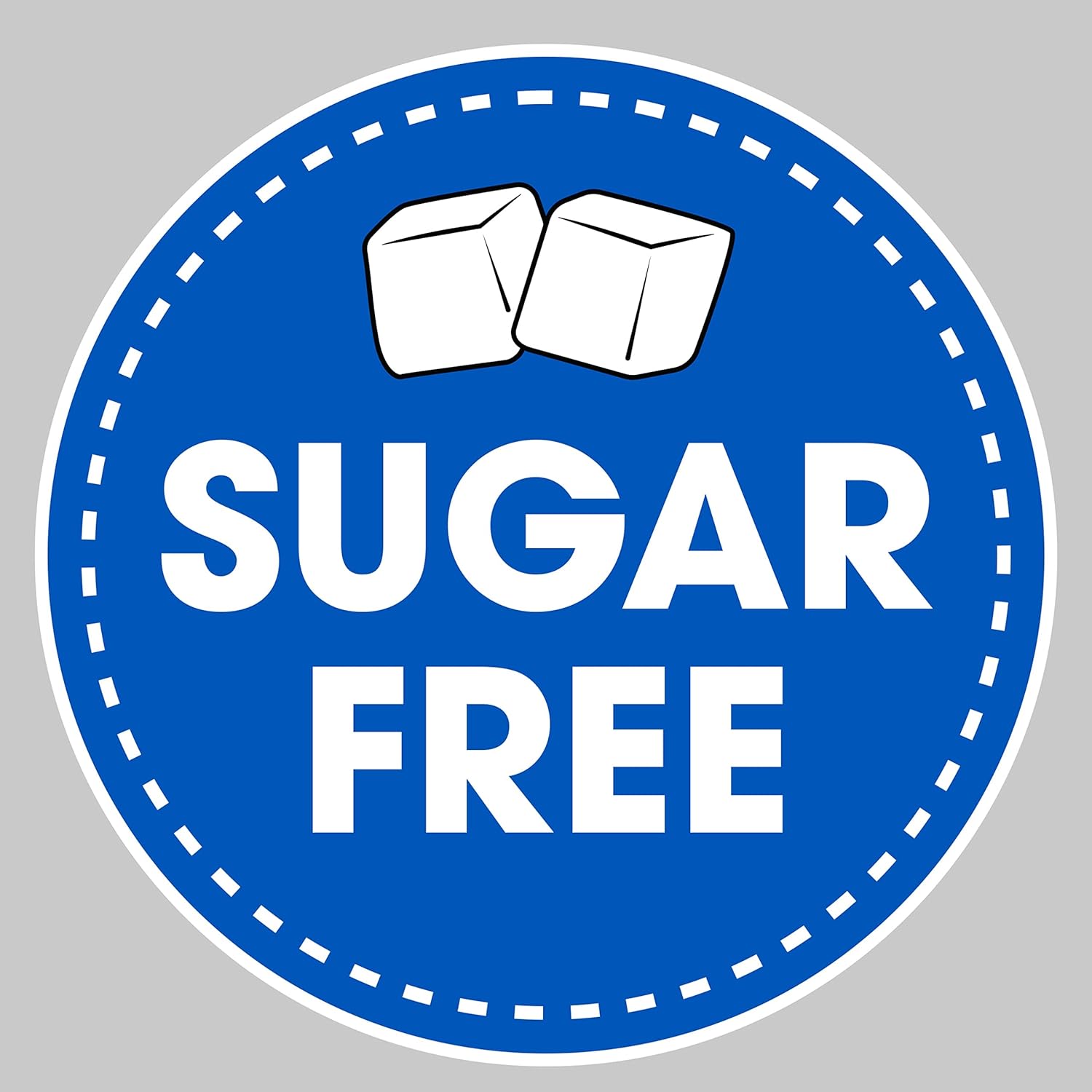 sugar-free formulation sweetened with sorbitol, maltitol, xylitol, and high-intensity sweeteners