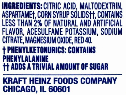 Crystal Light Strawberry Watermelon – Parent-Approved Flavored Water Packets for Children’s Lunches and Family Meals, 6 Single-Serves
