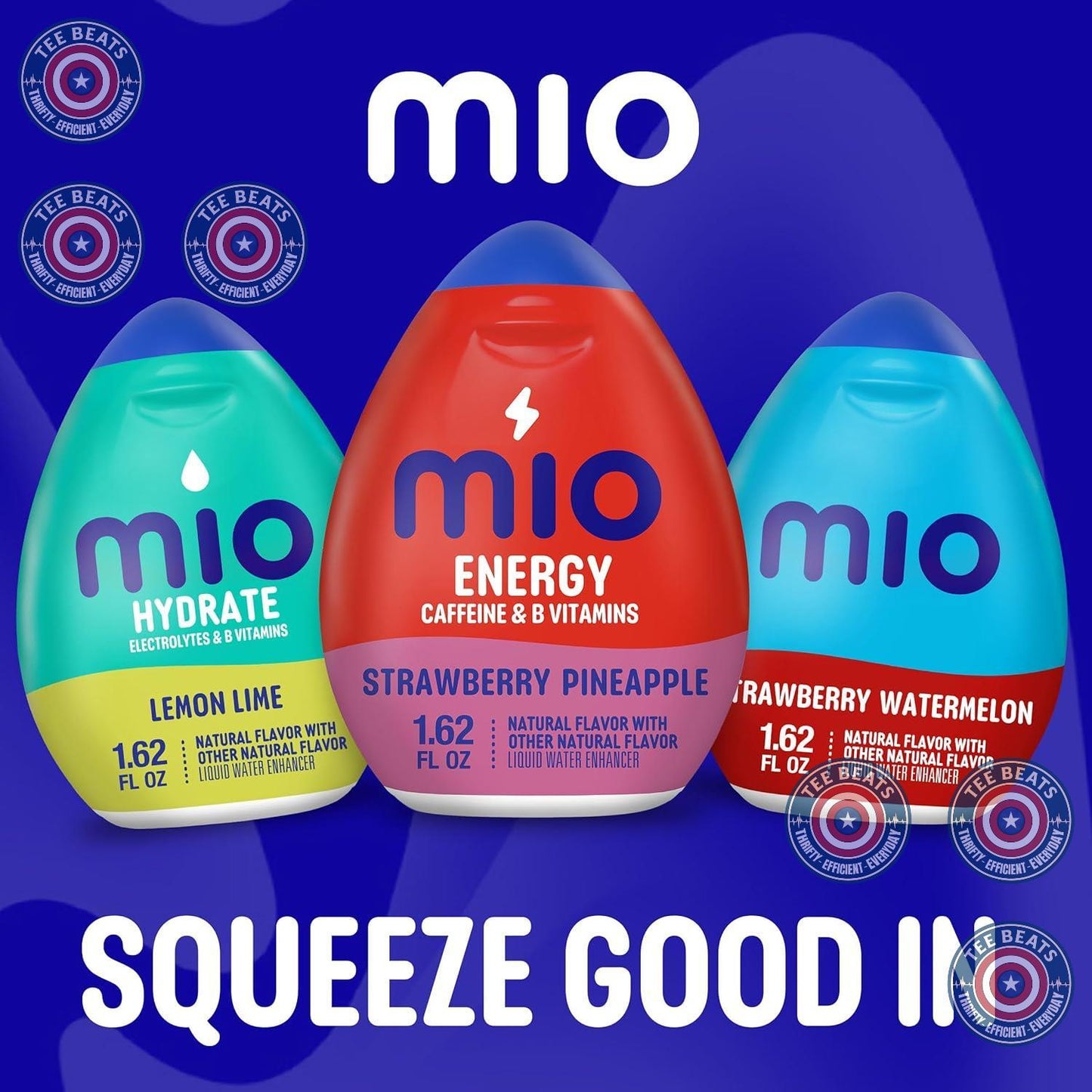 sugar-free, zero-calorie liquid water enhancer drops