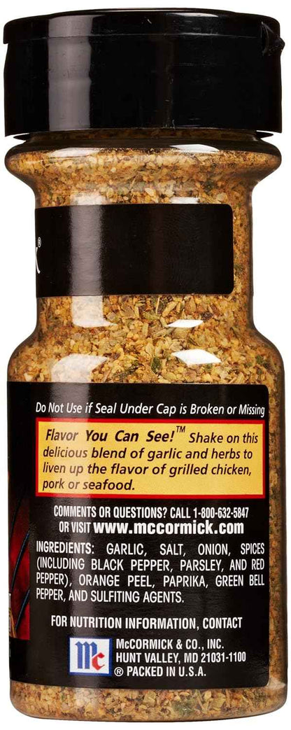 McCormick Grill Mates Montreal Chicken Seasoning, 2.75 oz – Backyard BBQ and Patio Grilling Spice for Chicken, Pork, and Seafood