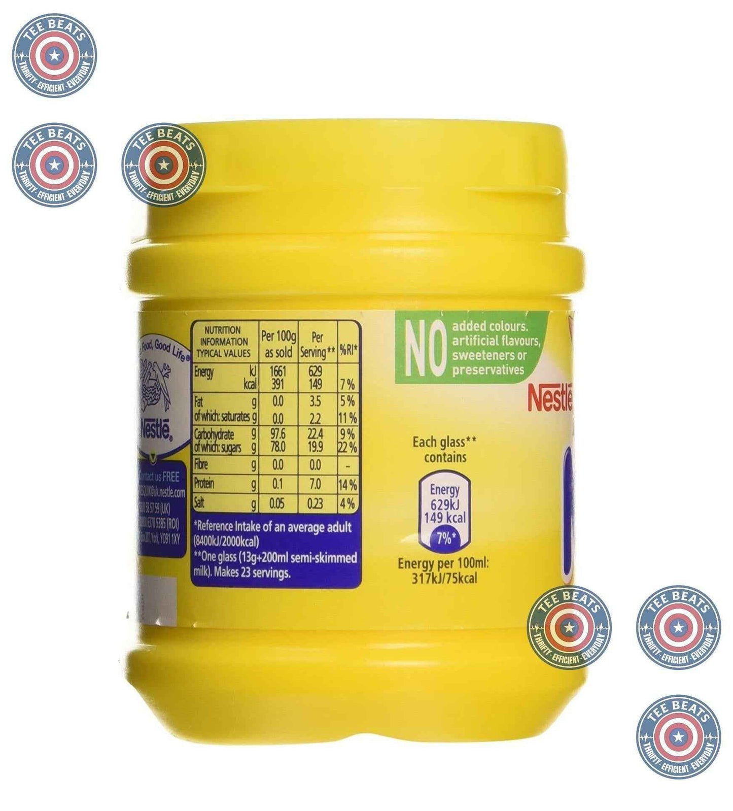 Nesquik Banana Flavour Powder 300g – Fun Birthday Gift for Kids and Banana Flavour Lovers