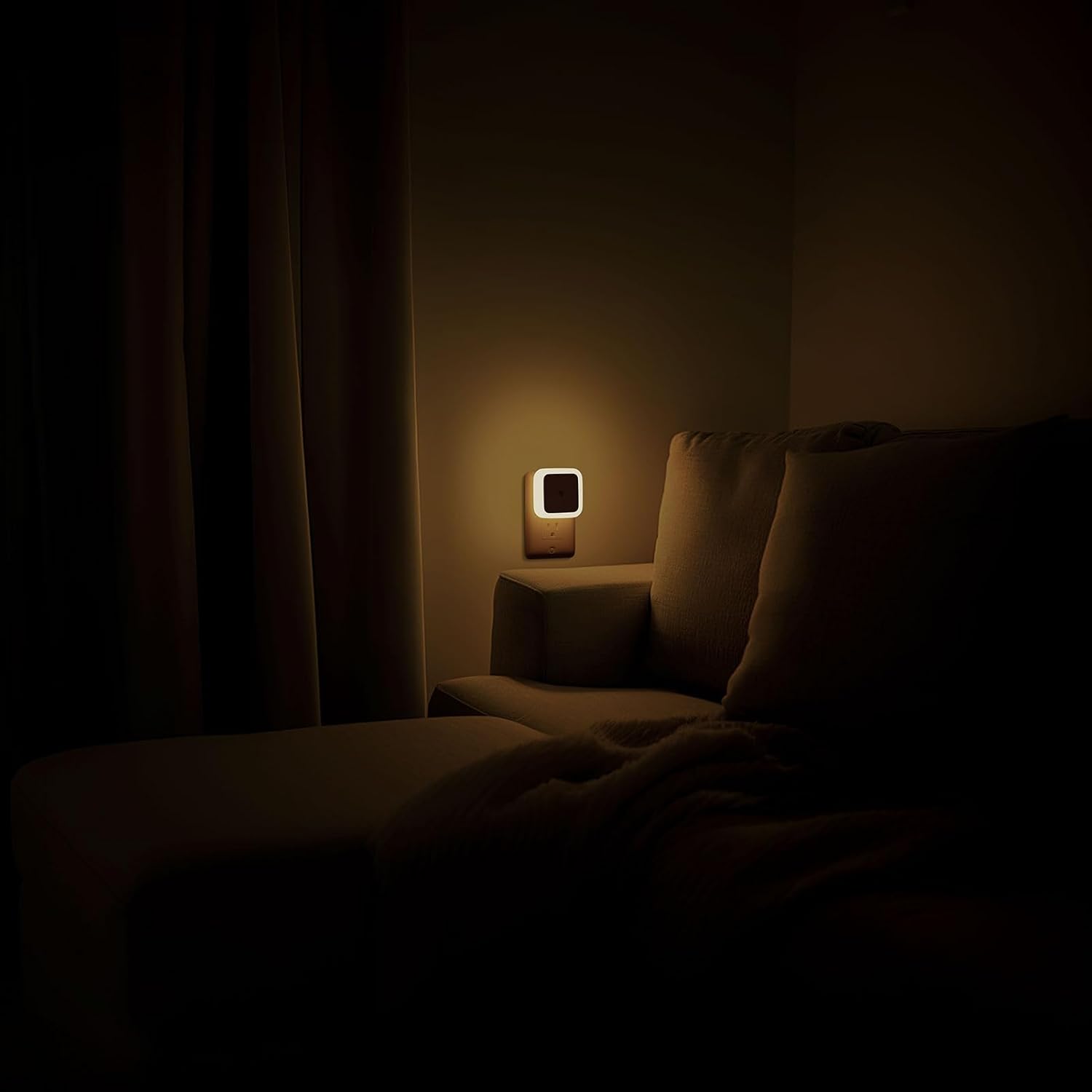 Sujeet Night Light for Kids Room – Pink and Blue Plug in Nightlight 4-Pack, Nursery and Playroom Safe Lighting