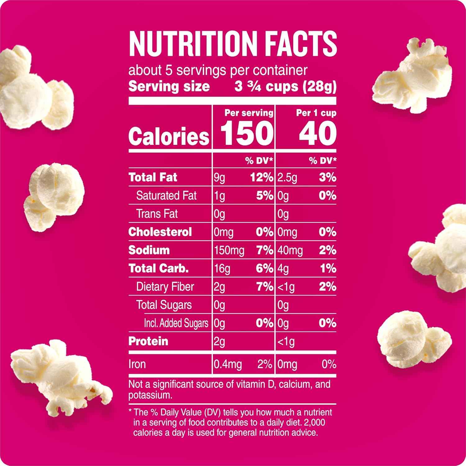 Angie's BOOMCHICKAPOP Sea Salt Popcorn – Healthy Snack Care Package Gift for Friends and Coworkers