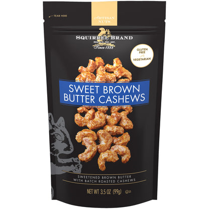 Sweet Brown Butter Cashews - 3.5 Ounce (Pack of 1)