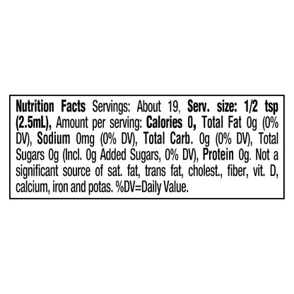 sweet tea flavor made with other natural flavors