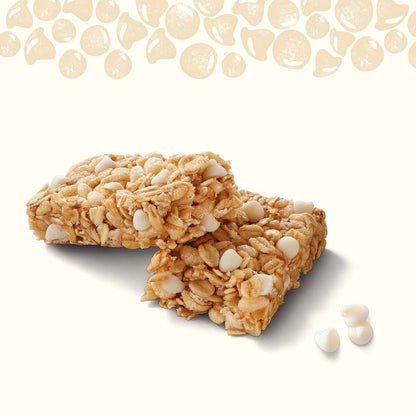 Cascadian Farm Organic Vanilla Chip Chewy Granola Bars – Safe After-School Snack for Children with Allergies, 10ct Box