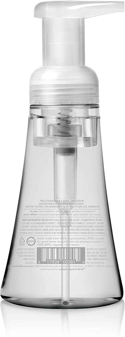Method Foaming Hand Soap Sweet Water – Self-Care Hand Wash Ritual for Bathroom Sink