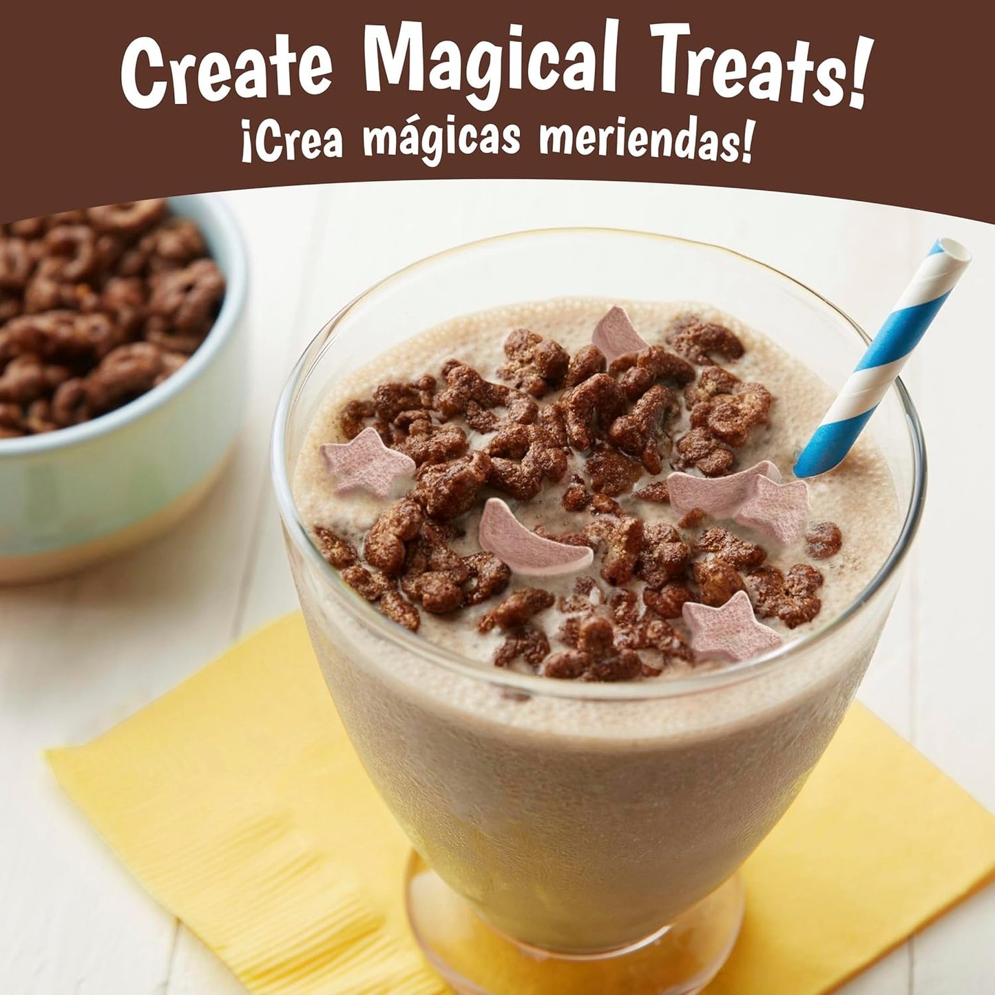 sweetened corn-and-chocolate base that doubles as an ingredient for lunchbox snack mixes and bars