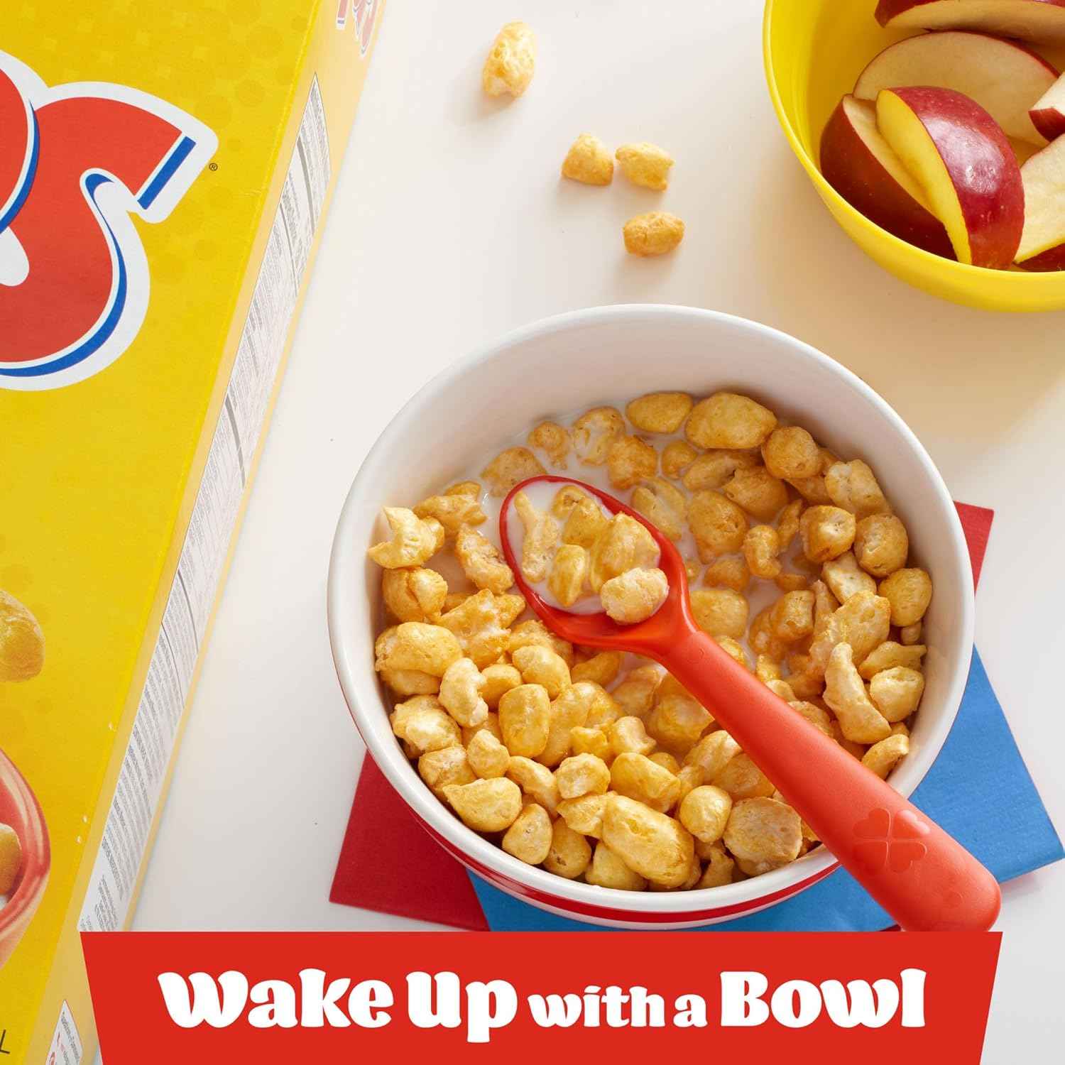 Kellogg's Corn Pops Cereal – Kids' Lunchbox Snack and Quick Breakfast, Giant 22.6 oz Box