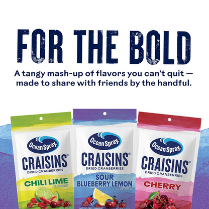 sweetened dried cranberry base providing a tangy-sweet flavor profile