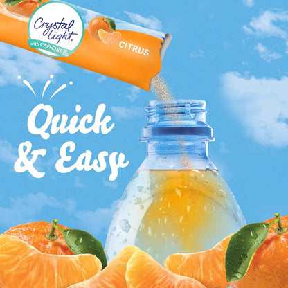 Crystal Light Lemon Iced Tea Sugar-Free Powdered Drink Mix – Streamlined 5 Calorie Alternative to Soda Bottles and Juice Cartons, Bulk 120 Count