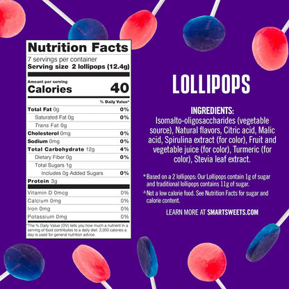 sweetened with high-quality stevia; no artificial sweeteners or sugar alcohols