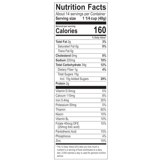 sweetened with homemade waffle and maple syrup flavor profile