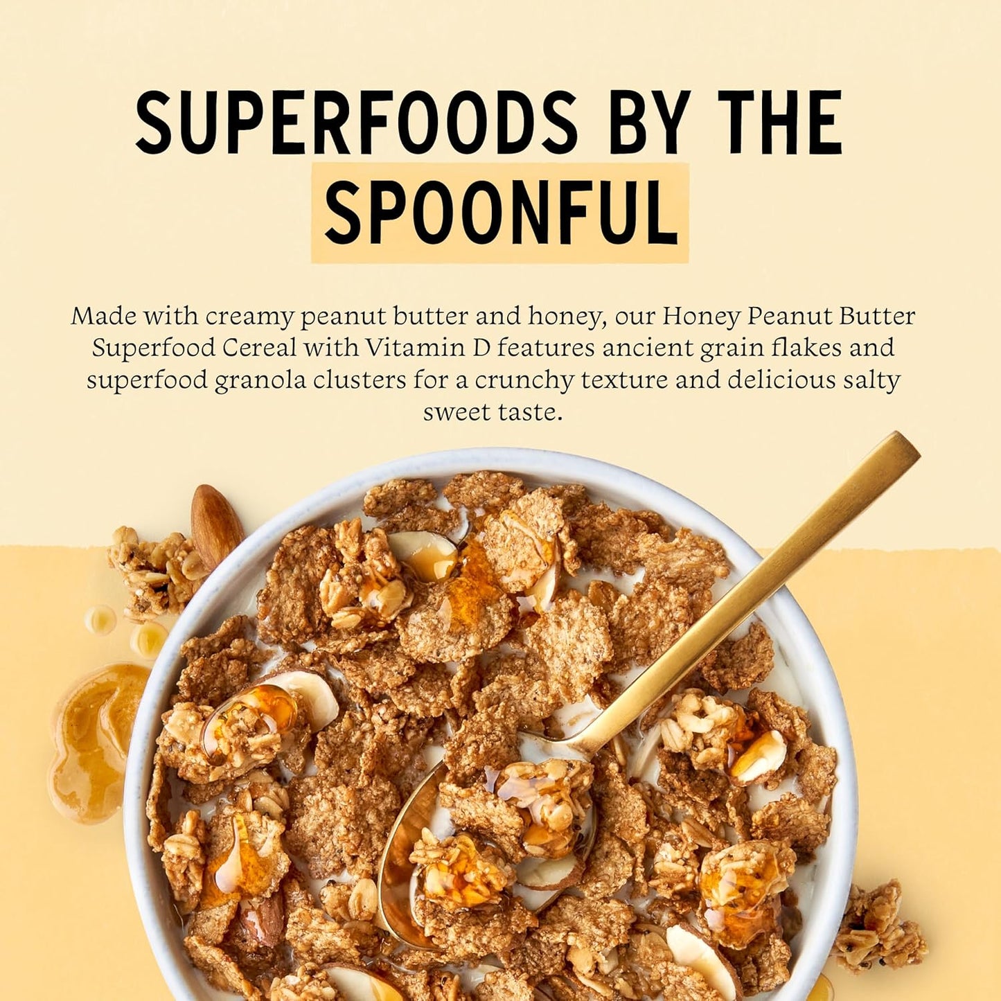 sweetened with sustainably sourced unrefined coconut sugar instead of refined cane sugar